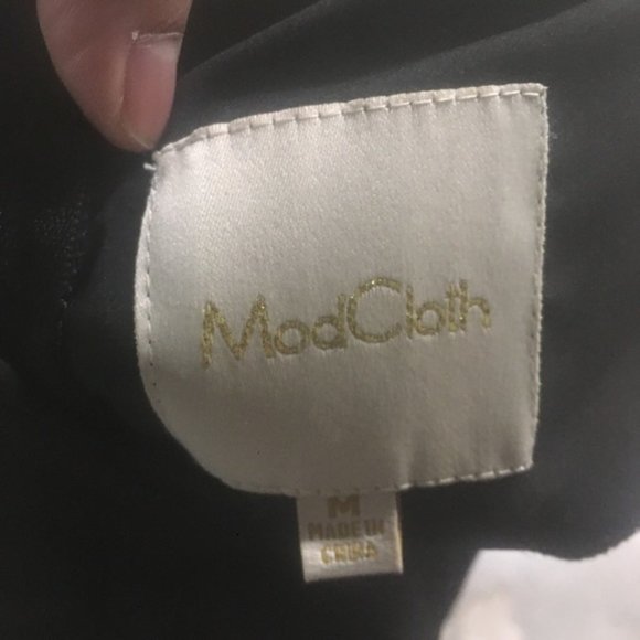 ModCloth Spotlight On Specifics Dress Medium - Picture 5 of 11